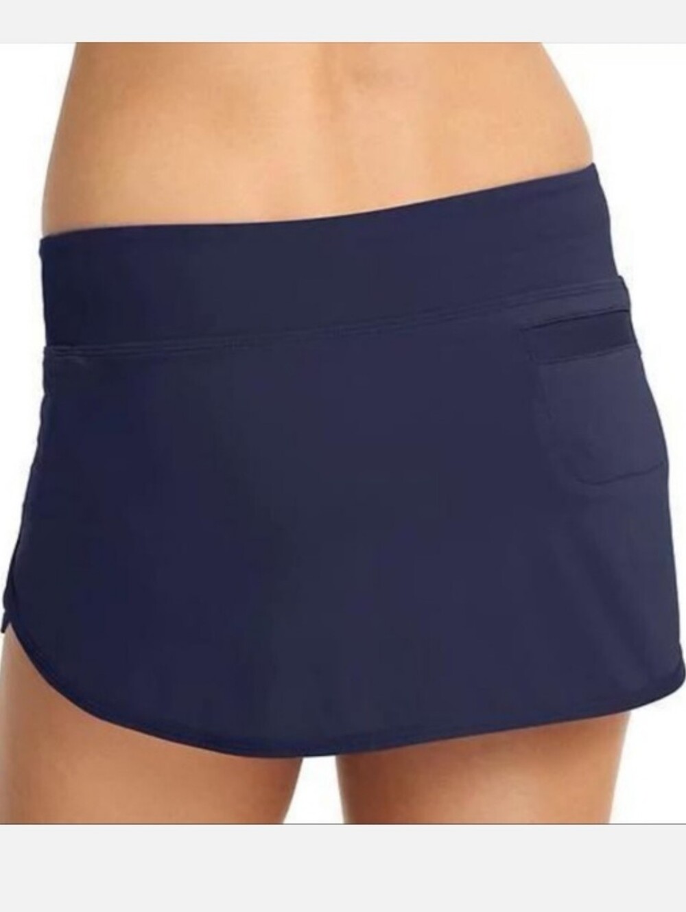 Athleta Kata Swim Skirt Navy Blue Size XL - Picture 2 of 10